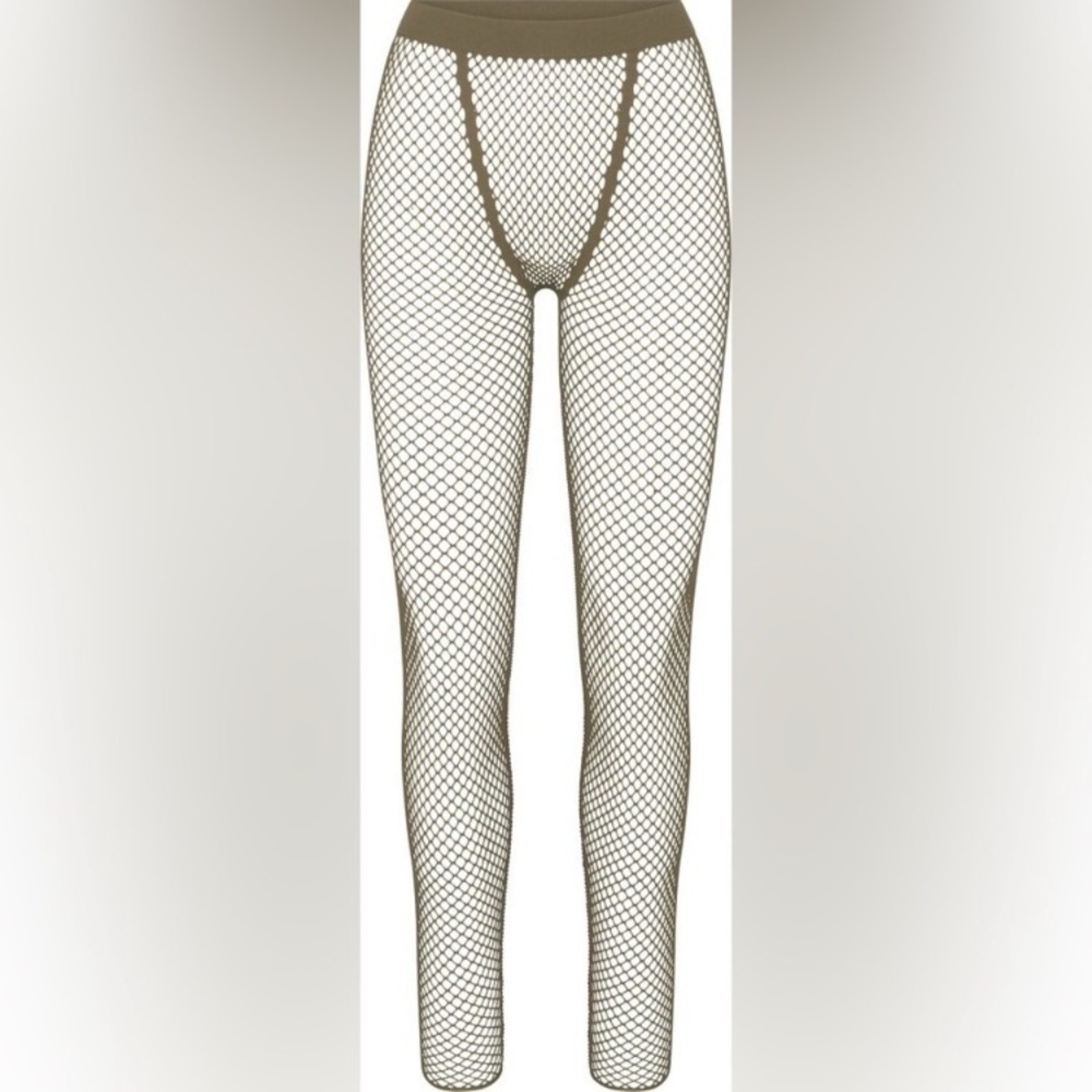 SKIMS ARMY WARP KNIT LEGGINGS - Picture 2 of 8